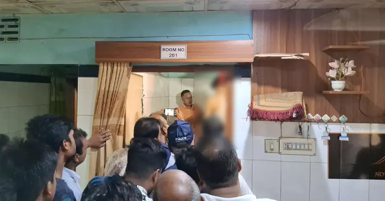 হোটেল কক্ষ থেকে মরদেহ উদ্ধার